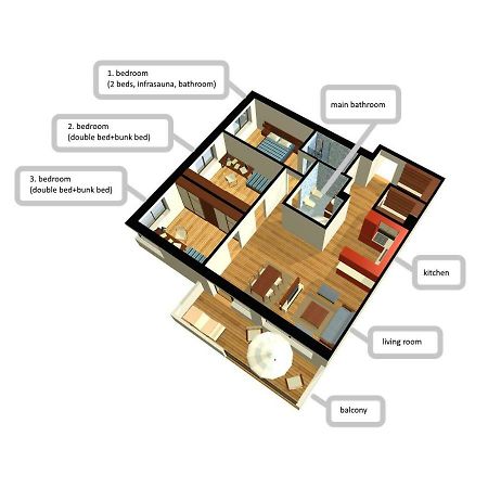Apartman Donovaly Panorama 31C 4I Exterior foto
